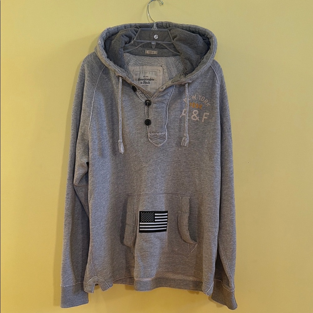 Abercrombie vintage hoodie XXL muscle